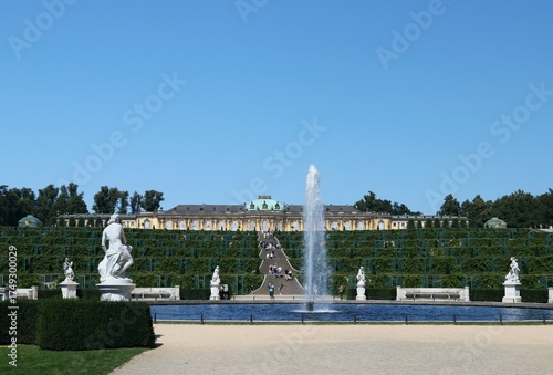 Beautiful Sanssouci Palce – Potsdam – Germany