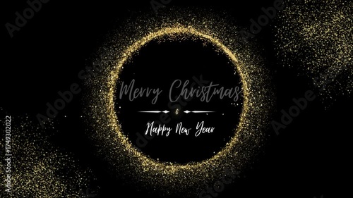 video greeting merry christmas new year 2026