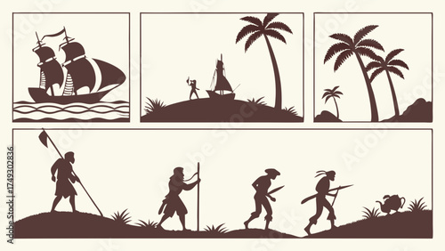 Pirate Team Embarks on Treasure Hunt Journey for Business Success and Strategic Discovery