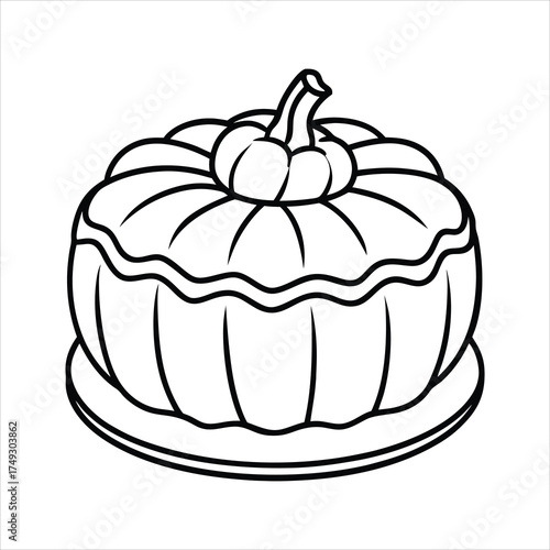 Pumpkin spice cake