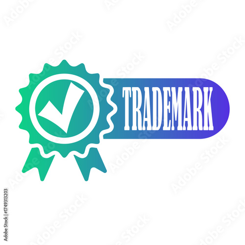 trademark Gradient icon