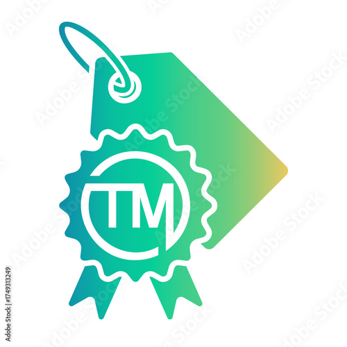 trademark Gradient icon