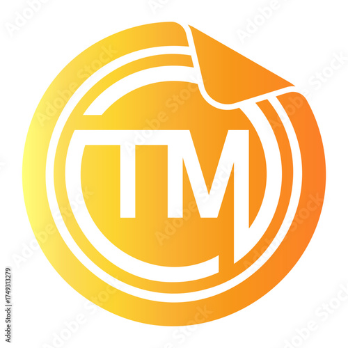 trademark Gradient icon