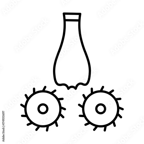 crusher line icon