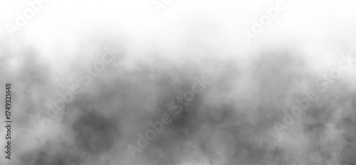 Realistic dry ice smoke clouds fog overlay perfect for compositing into your shots.   Fog or smoke isolated transparent background. White vector cloudiness, mist or smog background. PNG image