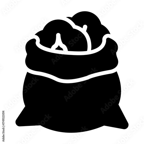 cotton sack Solid icon