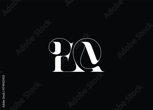 EA monogram logo | elegant modern initial branding design