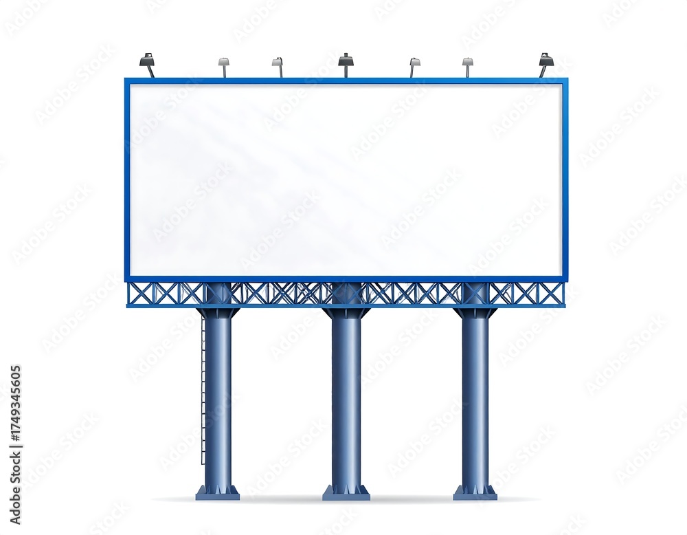 Obraz premium Blank billboard graphic