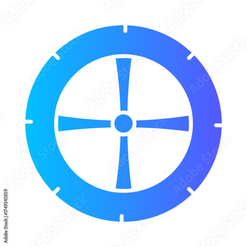 tyre gradient icon