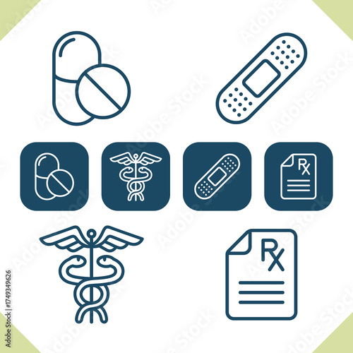 Pharmacy Icons