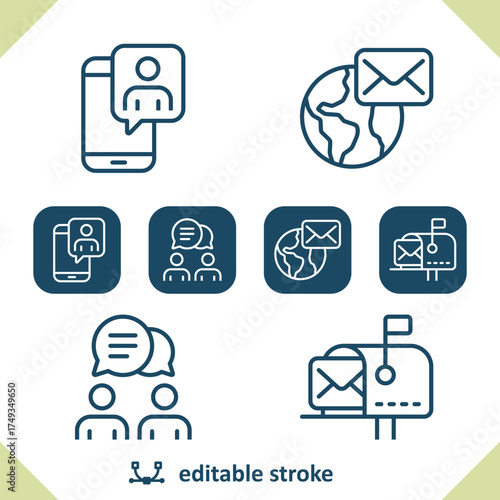 Contact Us Icons