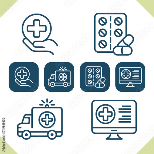 Health Care Icons