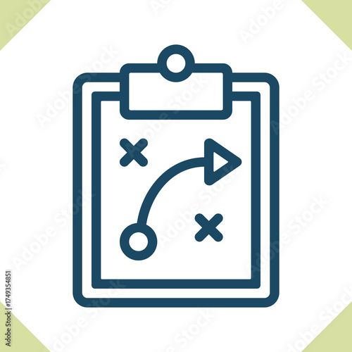 Strategy - Tactics Icon
