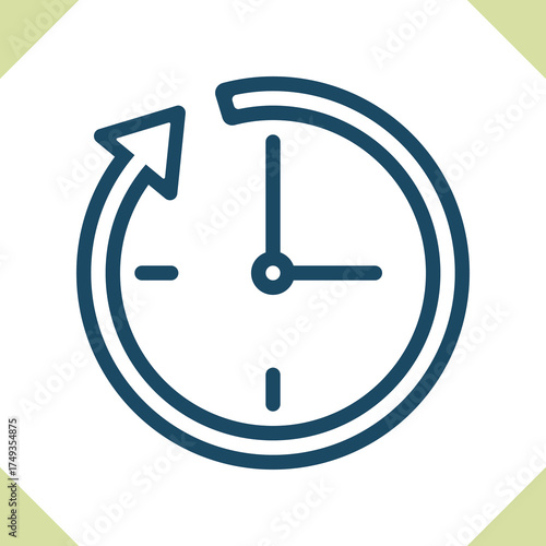 Around The Clock Icon