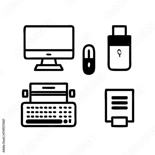 Office equipment for work