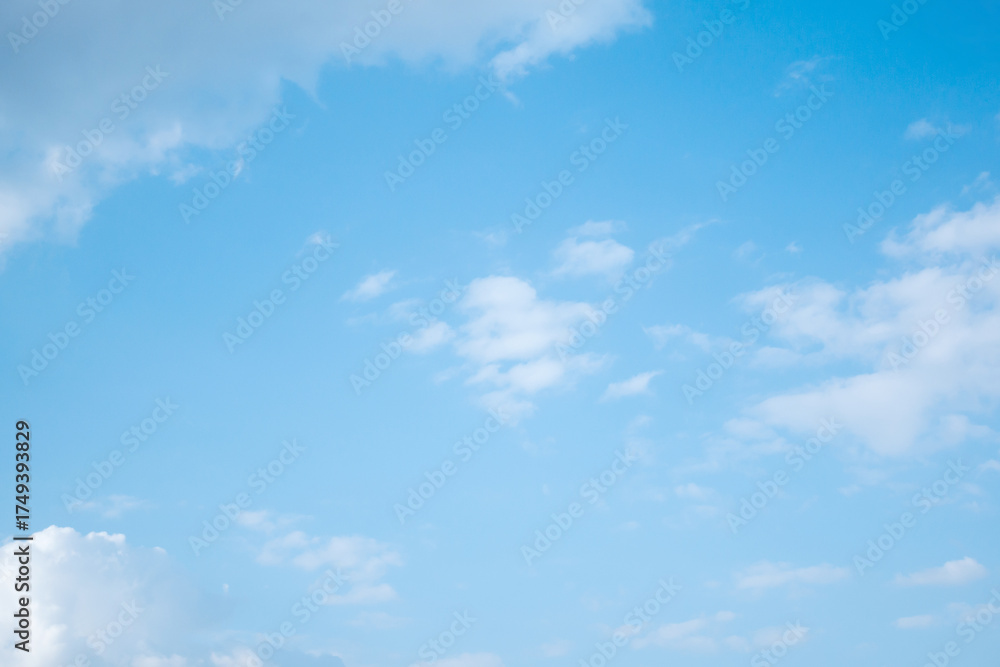 Fototapeta premium beautiful blue sky with clouds background