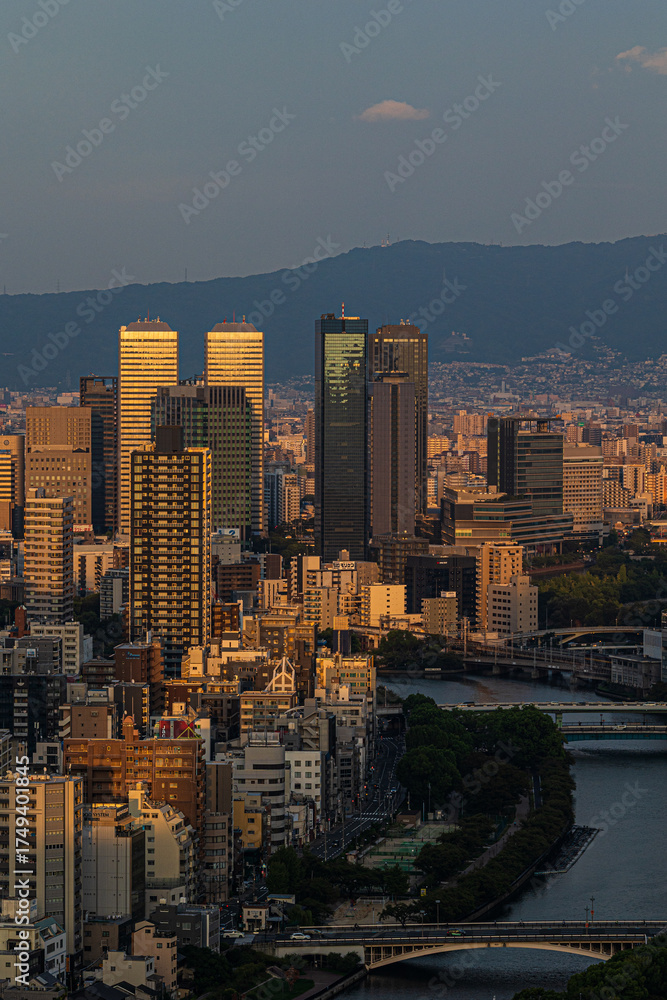 Fototapeta premium 都市景観