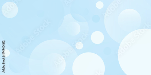 Modern geometric background gradient soft light blue bokeh for Graphic Business background hitech technology abstract modern design