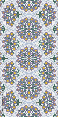 Nature Pattern Background Illustration For Cover, Banner, Notes. Fall Winter Aesthetic Background. Plant And Flower Pattern Background.