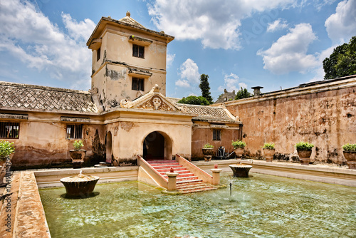 The Royal Pools of the Water Palace in Yogyakarta
