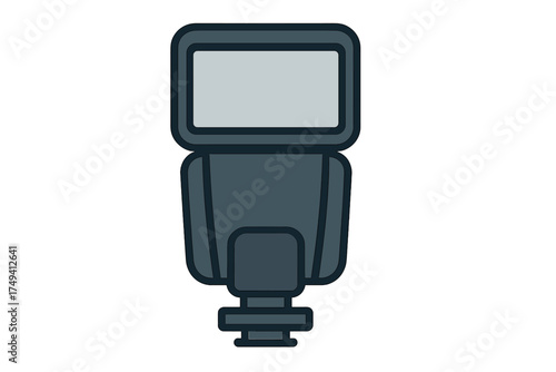 Professional external camera flash unit accessory for photography equipment