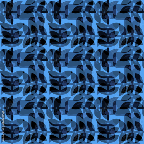 flower texture pattern mix leaves