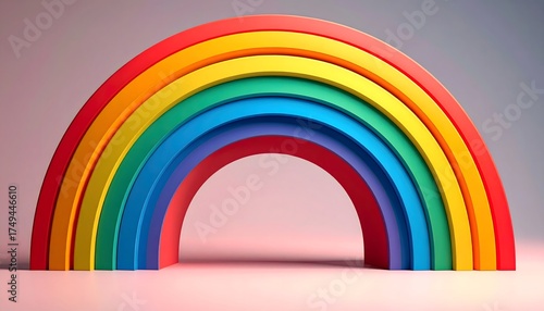Wallpaper Mural Modern colorful rainbow concept for digital background high resolution photo Torontodigital.ca