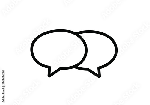 Engage in conversation with modern speech bubbles, share ideas, brainstorm solutions, and foster meaningful dialogue for business growth or collaboration