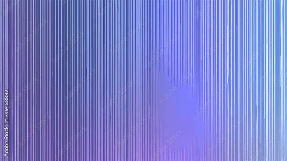Fototapeta premium Abstract gradient background with vertical lines in blue and purple.