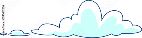 cartoon - cloud