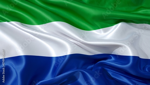 Sierra Leone Flag 