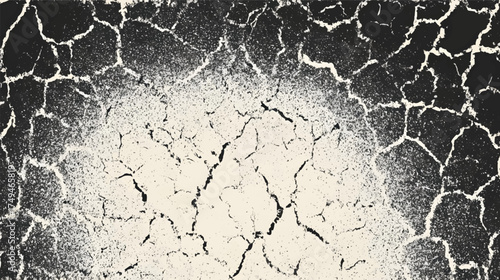 A textured background featuring cracked, distressed patterns in black and white, resembling aged or weathered surfaces