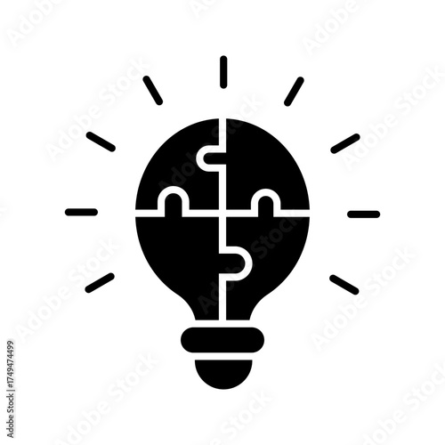 Innovation icon. Simple element from digital disruption collection
