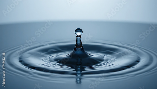 drop of water on blue background water drop splash drop of water beautiful view and seen beautiful background and wallpaper hd picture 