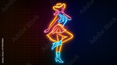Neon Cowgirl