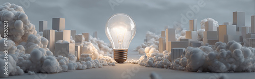 Lightbulb Idea Concept