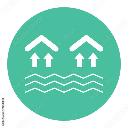 Heating floor Vector icon which can easily modify or edit