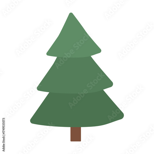 green christmas tree