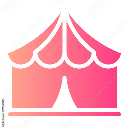 circus gradient icon