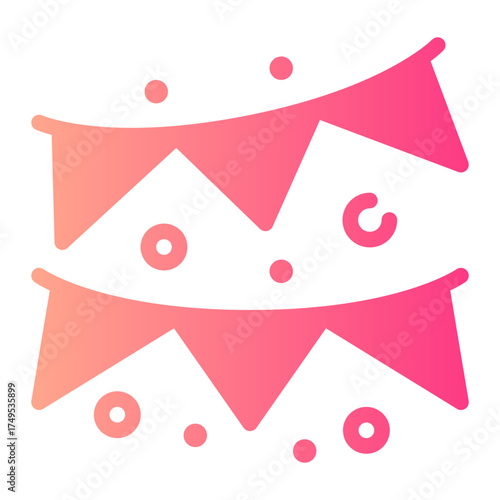 garland gradient icon