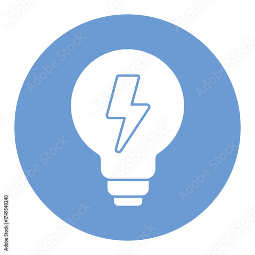 Electrical energy Vector icon which can easily modify or edit