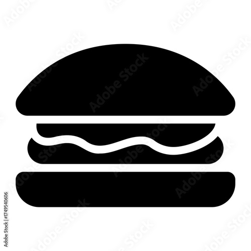 burger glyph icon
