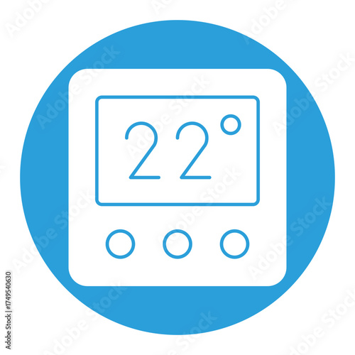 Heating floor Vector icon which can easily modify or edit