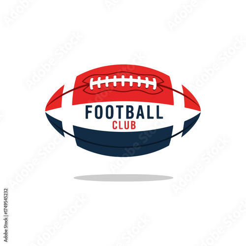 American football with 'Football Club' text