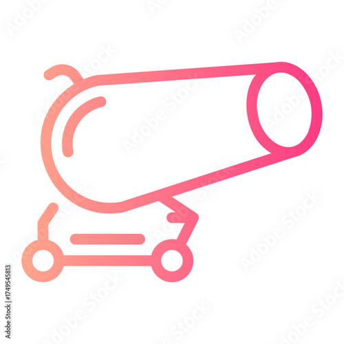 cannon gradient icon