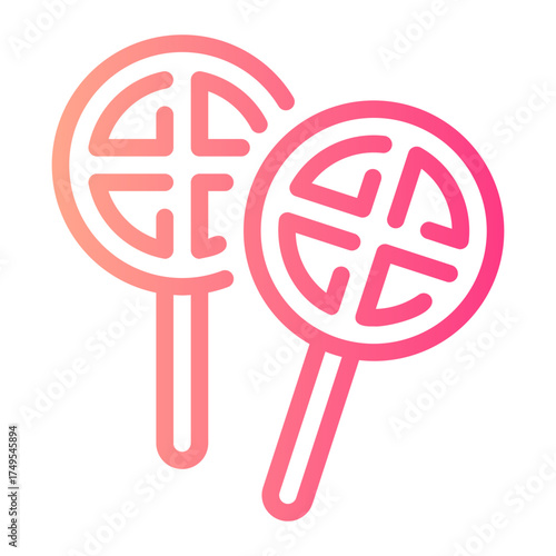 lolipop gradient icon