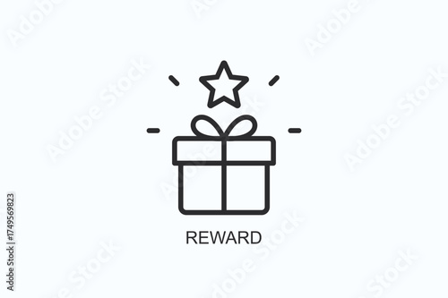 Reward Icon Or Logo Isolated Vector Illustration