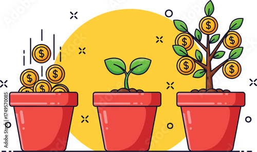 Watch investment grow with savings and nurture financial planning for future profits organically