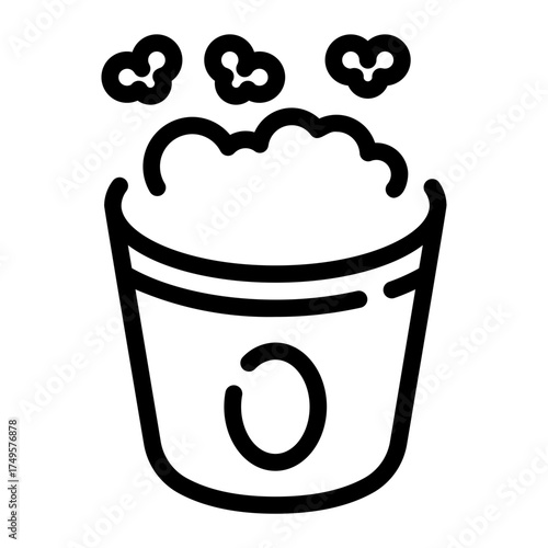 popcron line icon