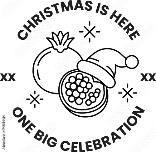 A black and white Christmas is here